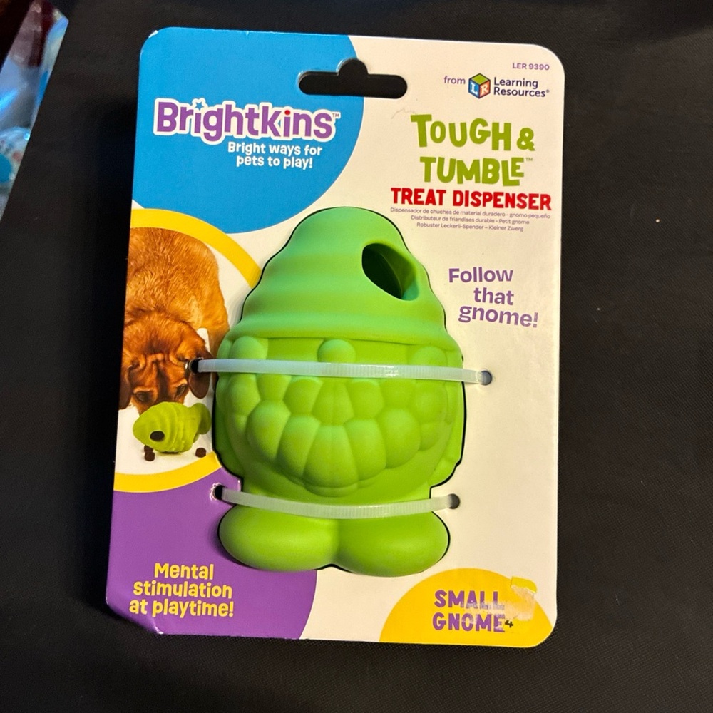 Brightkins Green Gnome Treat Dispenser